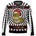 All Glory To The Hypnotoad Ugly Christmas Sweater – Unique & Festive Holiday Attire