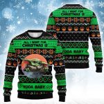 Get Festive with the Baby Yoda Ugly Sweater – Perfect for Christmas!