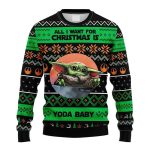 Get Festive with the Baby Yoda Ugly Sweater – Perfect for Christmas!