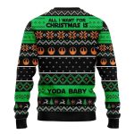 Get Festive with the Baby Yoda Ugly Sweater – Perfect for Christmas!