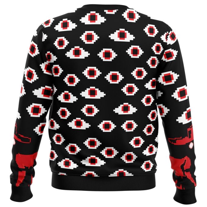 Hellsing Alucard Eyes Ugly Christmas Sweater – Festive & Unique Design!