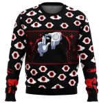 Alucard Eyes Hellsing Ugly Christmas Sweater – Festive Anime Fashion for the Holidays!