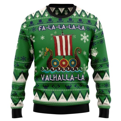 Get Festive with the Amazing Viking Christmas Unisex Crewneck Sweater – Ugly Christmas Sweater