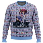 Get Festive with Angel Beats Nakamura Yuri Ugly Christmas Sweater – Limited Edition!
