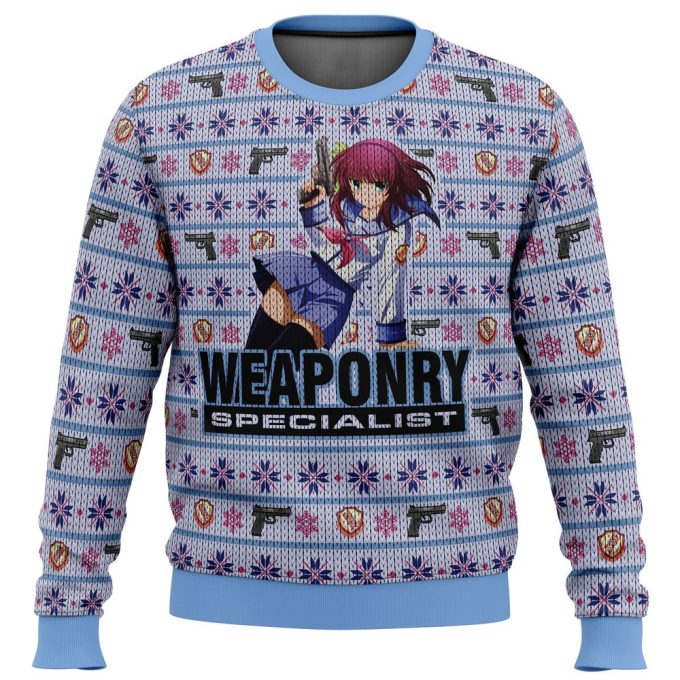 Get Festive with Angel Beats Nakamura Yuri Ugly Christmas Sweater – Limited Edition!