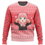 Get Festive with Anya Spy x Family Ugly Christmas Sweater – Perfect Holiday Attire!