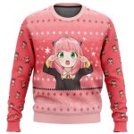 Get Festive with the Anya Spy x Family Ugly Christmas Sweater – Perfect Holiday Attire!