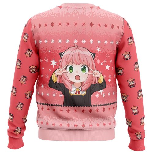 Get Festive with the Anya Spy x Family Ugly Christmas Sweater – Perfect Holiday Attire!
