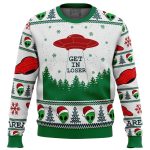 Area 51 Get in Loser Ugly Christmas Sweater: Stand Out with Extraterrestrial Style!