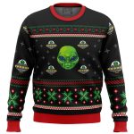 Get Festive with the Area 51 Ugly Christmas Sweater – Extraterrestrial Holiday Fun!