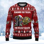 Show Your Military Pride with Armed Forces Veteran Ugly Sweater