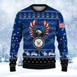 USN Navy Veteran Ugly Sweater – Show Your Military Pride!