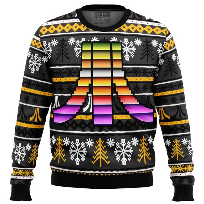 Get Festive with Atari Ugly Christmas Sweater – Retro Gaming Holiday Apparel