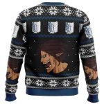 Get Festive with Attack on Titan Survey Corps Ugly Christmas Sweater – Perfect Holiday Gift!