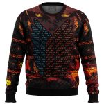 Get Festive with Attack on Titan Ugly Christmas Sweater – Limited Edition Fun Apparel