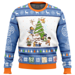 Get Festive with Avatar the Last Airbender Ugly Christmas Sweater – Limited Edition!