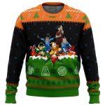 Get Festive with Avatar the Last Airbender Ugly Christmas Sweater – On the Chimney Top!