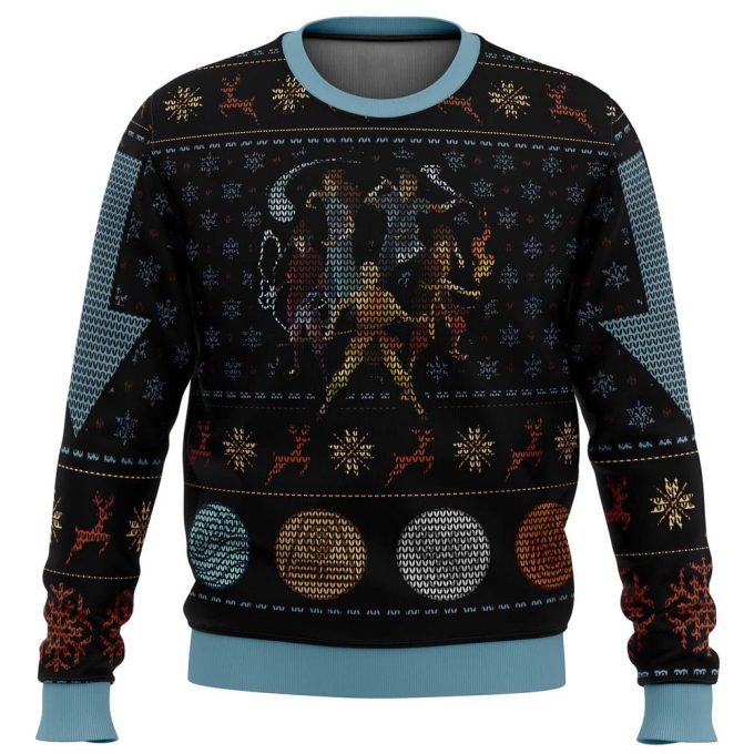 Get Festive with Avatar The Last Airbender Ugly Christmas Sweater – Perfect Gift for Fans!