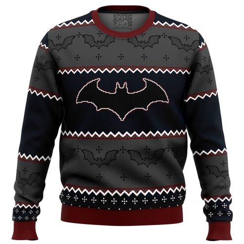 Get Festive with Batman Dark Ugly Christmas Sweater – Perfect Holiday Attire!