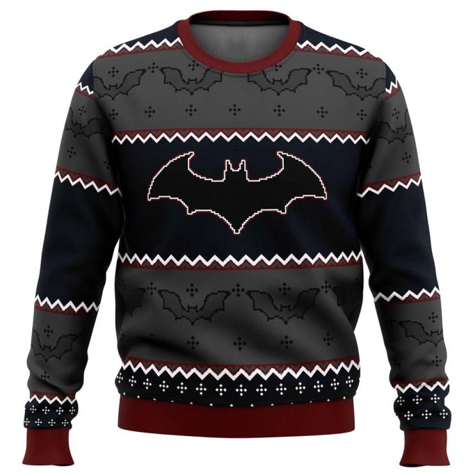 Get Festive with Batman Dark Ugly Christmas Sweater – Perfect Holiday Gift!