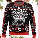 Beholder Dungeons And Dragons Ugly Christmas Sweater