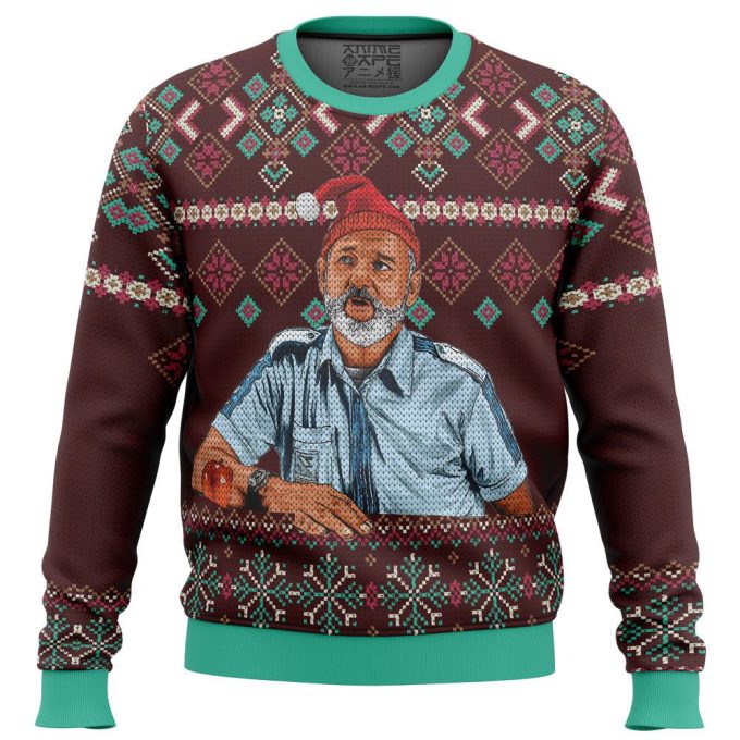 Get Festive with Bill Murray Ugly Christmas Sweater – A Must-Have Holiday Delight!