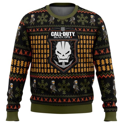 Get Festive with Black Ops 2 Call of Duty Ugly Christmas Sweater – Limited Edition!