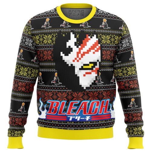 Get Festive with a Bleach Alt Ugly Christmas Sweater - Limited Edition Joyful Attire!