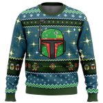 Boba Fett Ugly Christmas Sweater: Festive and Geeky Holiday Attire