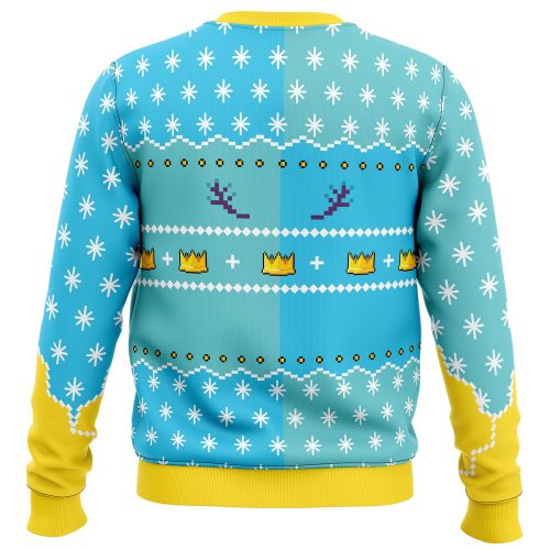 Get Festive with Bojji and Kage Ugly Christmas Sweater – Perfect for Ranking of Kings Fans!