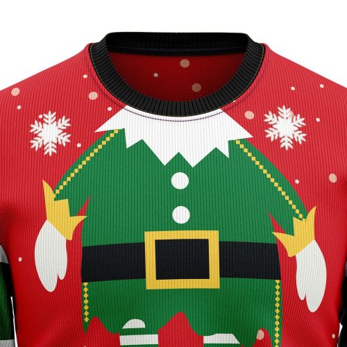 Get Festive with Bossy Elf Unisex Crewneck Sweater – Ugly Christmas Sweater
