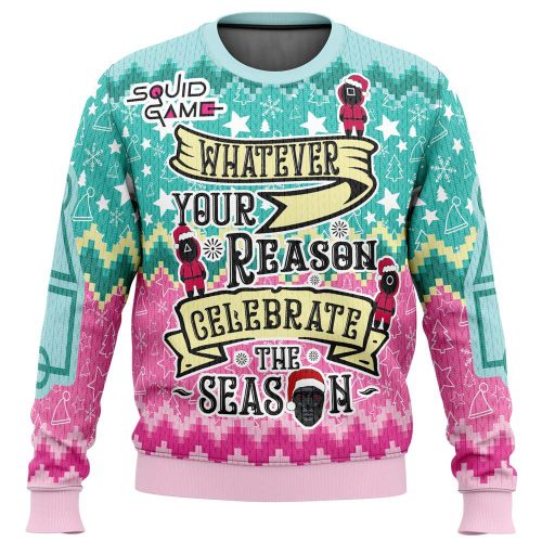 Get Festive with the Squid Game Christmas Sweater – Celebrate the Season in Style!