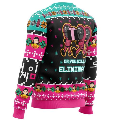 Get Festive with Squid Game Christmas Sweater – Perfect Holiday Gift!
