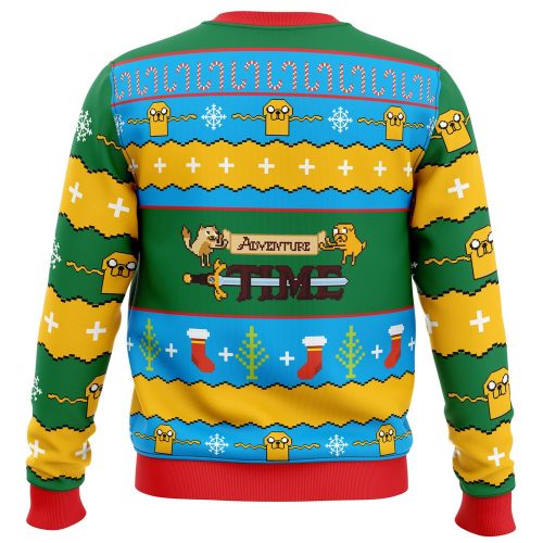 Get Festive with Christmas Adventure Time Ugly Christmas Sweater – Limited Stock!