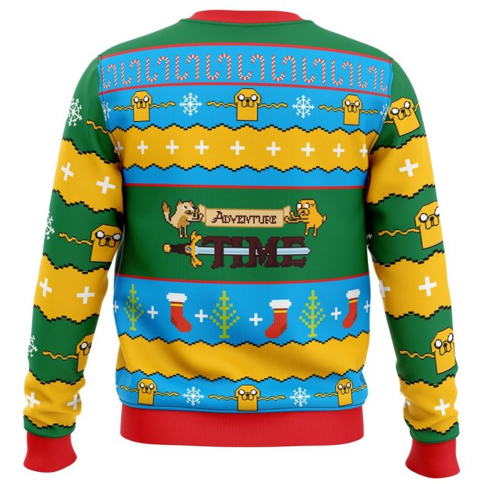 Get Festive with Christmas Adventure Time Ugly Christmas Sweater – Limited Stock!