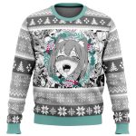 Festive and Fun: Christmas Anime Ahegao Ugly Sweater – Get in the Holiday Spirit!