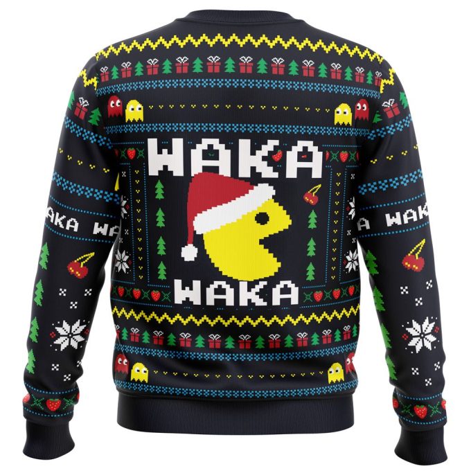 Get Festive with the Arcade Pac-Man Ugly Christmas Sweater – Perfect for the Holidays!