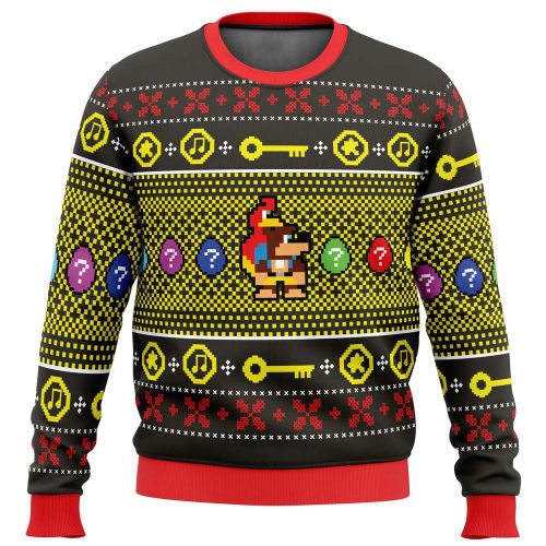 Get Festive with the Banjo-Kazooie Ugly Christmas Sweater - Perfect for Holiday Cheer!