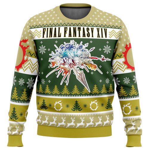 Get Festive with Christmas Fantasy Final Fantasy XIV Ugly Sweater