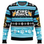 Get Festive with the Christmas Flame Fire Force Ugly Christmas Sweater!