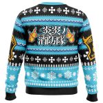 Get Festive with the Christmas Flame Fire Force Ugly Christmas Sweater!