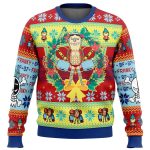 Festive & Fun: Christmas Franky One Piece Ugly Sweater for a Merry Holiday Season!