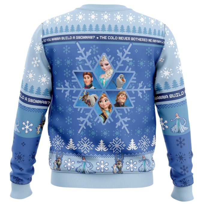 Festive Frozen Disney Ugly Christmas Sweater – Perfect for the Holidays!