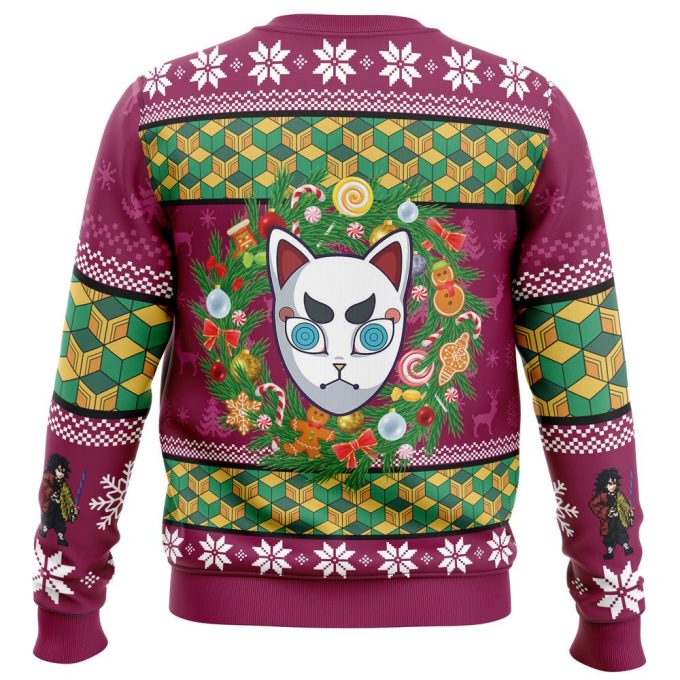 Get Festive with Christmas Giyuu Tomioka Demon Slayer Ugly Sweater – Limited Edition!
