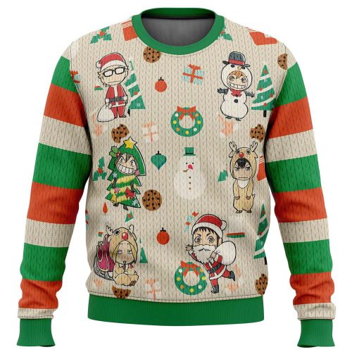 Get Festive with a Haikyuu Ugly Christmas Sweater - Perfect for the Holidays!