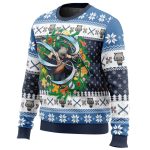 Get Festive with the Christmas Hashibira Inosuke Ugly Sweater – Perfect for Demon Slayer Fans!