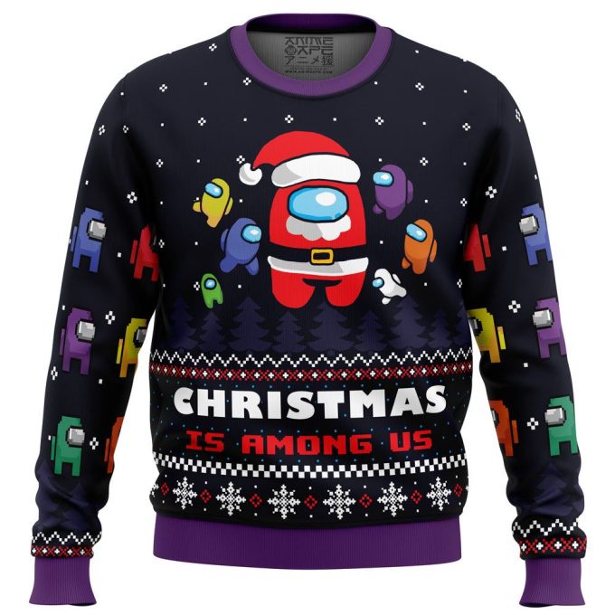 Get Festive with Our Among Us Ugly Christmas Sweater – Perfect for the Holidays!