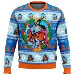 Festive Christmas Jinbe Ugly Sweater: Unique One Piece Design
