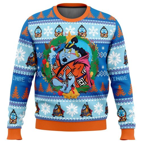 Festive Christmas Jinbe Ugly Sweater: Unique One Piece Design