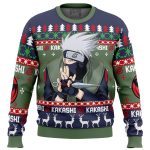 Get Festive with Christmas Kakashi Hatake Naruto Sweater – Perfect for Holiday Celebrations!